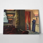 Πινακας σε καμβά EDWARD HOPPER - NEW YORK MOVIE