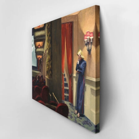 Πινακας σε καμβά EDWARD HOPPER - NEW YORK MOVIE - Edward Hopper Sticky 3