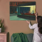 Πινακας σε καμβά EDWARD HOPPER - NIGHTHAWKS