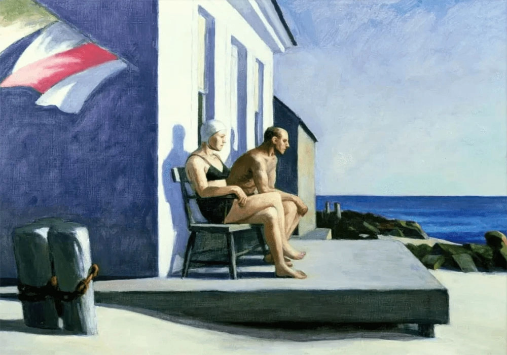 Πινακας σε καμβά EDWARD HOPPER - SEA WATCHERS