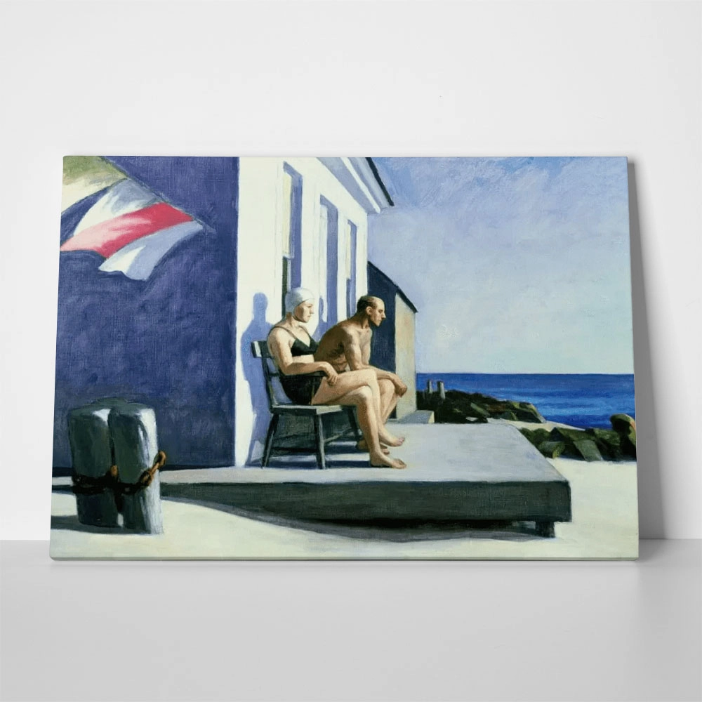 Πινακας σε καμβά EDWARD HOPPER - SEA WATCHERS