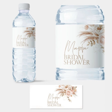 plastic bottle of clear water