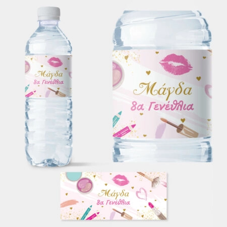 plastic bottle of clear water