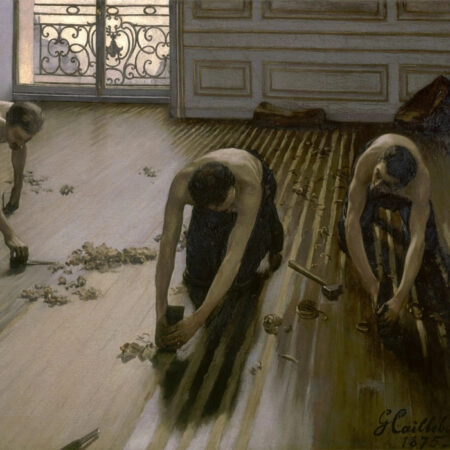 Πινακας σε καμβά GUSTAVE CAILLEBOTTE - THE FLOOR SCRAPERS - Αλλοι ζωγραφοι Sticky 6