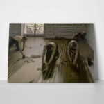 Πινακας σε καμβά GUSTAVE CAILLEBOTTE - THE FLOOR SCRAPERS