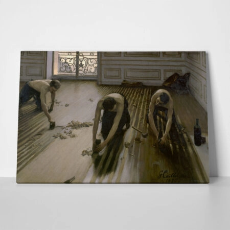 GUSTAVE CAILLEBOTTE – THE FLOOR SCRAPERS_A