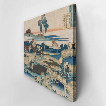 Πινακας σε καμβά HOKUSAI - JAPAN RICE FIELDS AND WORKERS - Hokusai Katsushika Sticky 3