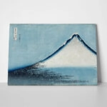 Πινακας σε καμβά HOKUSAI - THE BLUE FUJI