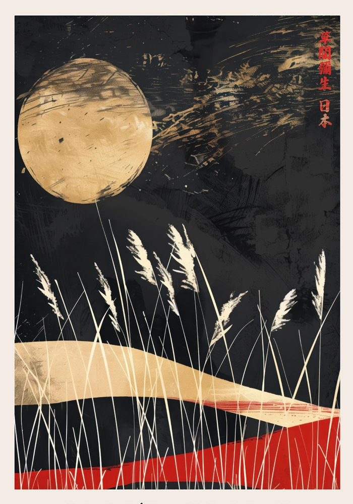 Πόστερ JAPANESE DARK NIGHT