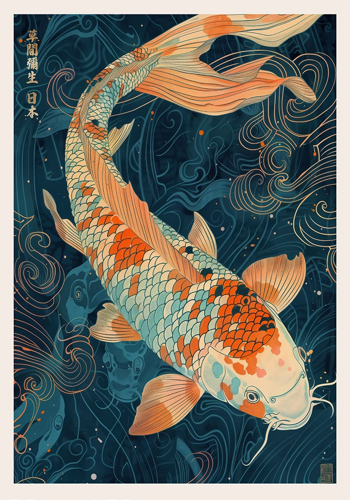 Πόστερ JAPANESE FISH