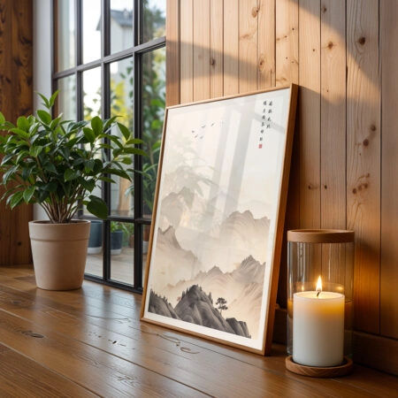 Πόστερ JAPANESE FOG MOUNTAINS
