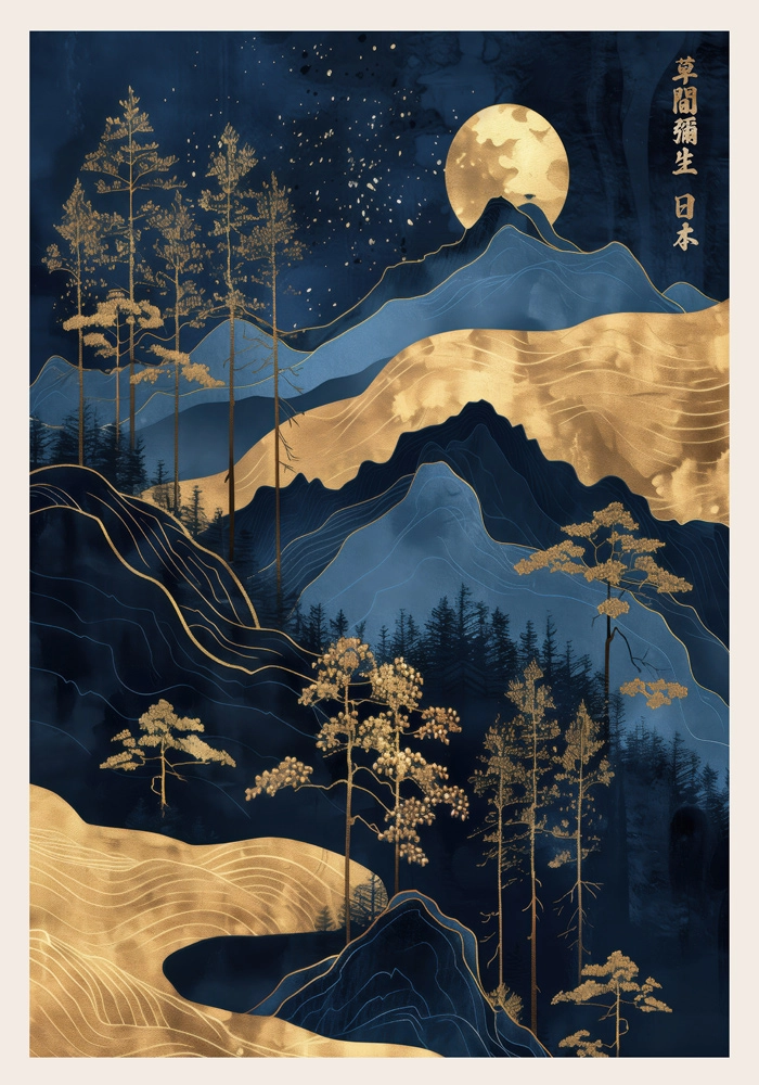Πόστερ JAPANESE GRASSLANDS