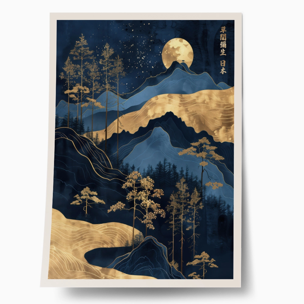 Πόστερ JAPANESE GRASSLANDS
