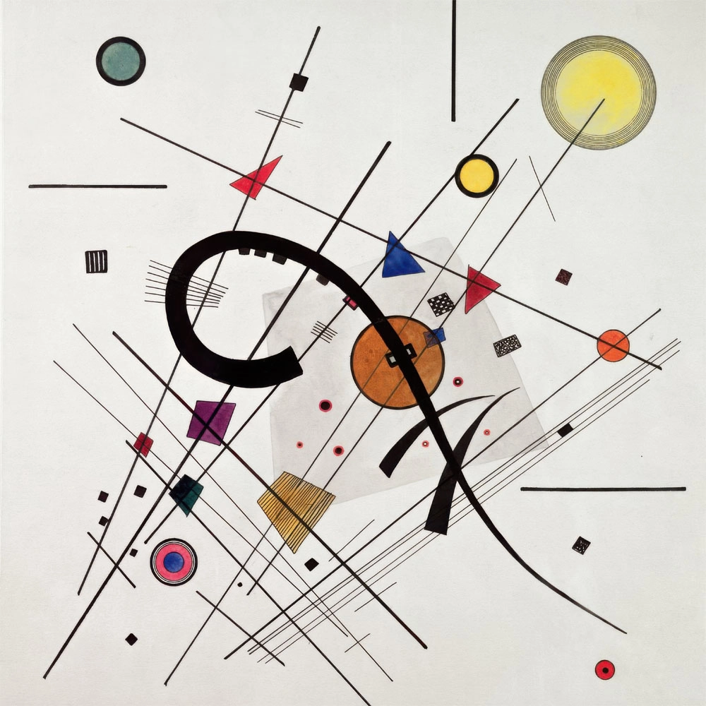 Πίνακας KANDINSKY - GREY SQUARE