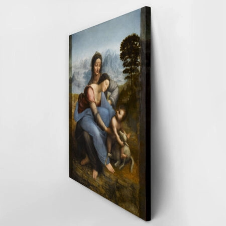 Πινακας σε καμβά LEONARDO DA VINCI - THE VIRGIN AND CHILD WITH SAINT ANNE - Leonardo Da Vinci Sticky 3