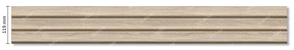 Διακοσμητικό MDF panel τοίχου με 3D πηχακια SONOMA OAK 501050 BEAT ST πλατος 11.9cm x υψος 2.75m
