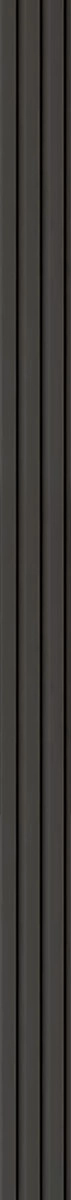 Διακοσμητικό MDF panel τοίχου με 3D πηχακια BLACK LEAD 507090 BEAT DL πλατος 11.9cm x υψος 2.75m