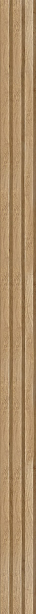 Διακοσμητικό MDF panel τοίχου με 3D πηχακια PECAN 508090 BEAT ST πλατος 11.9cm x υψος 2.75m