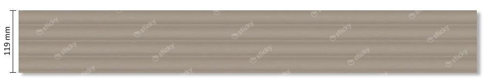 Διακοσμητικό MDF panel τοίχου με 3D πηχακια SAND GREY 806090 WAVE DL πλατος 11.9cm x υψος 2.75m