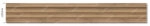 Διακοσμητικό MDF panel τοίχου με 3D πηχακια PECAN 808090 WAVE ST πλατος 11.9cm x υψος 2.75m