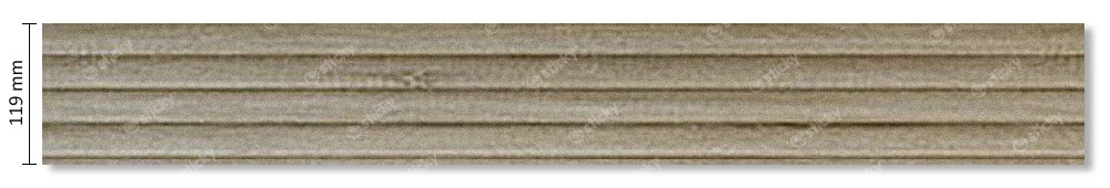 Διακοσμητικό MDF panel τοίχου με 3D πηχακια SONOMA OAK WAVE ST πλατος 11.9cm x υψος 2.75m