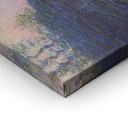 Πινακας σε καμβά MONET - SUNSET AT LAVACOURT, WINTER EFFECT - Monet Claude Sticky 2