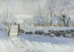 Πινακας σε καμβά MONET - THE MAGPIE