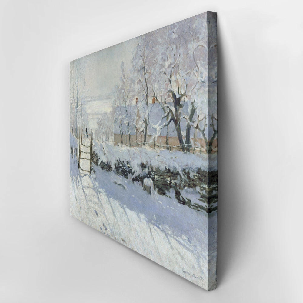 Πινακας σε καμβά MONET - THE MAGPIE