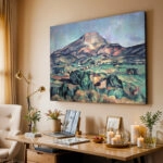 Πινακας σε καμβά PAUL CEZANNE - LA MONTAGNE SAINTE VICTOIRE