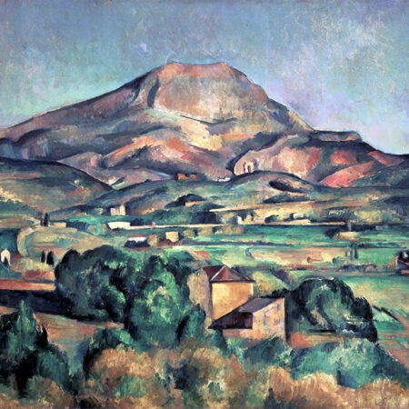 Πινακας σε καμβά PAUL CEZANNE - LA MONTAGNE SAINTE VICTOIRE - Paul Cezanne Sticky 6
