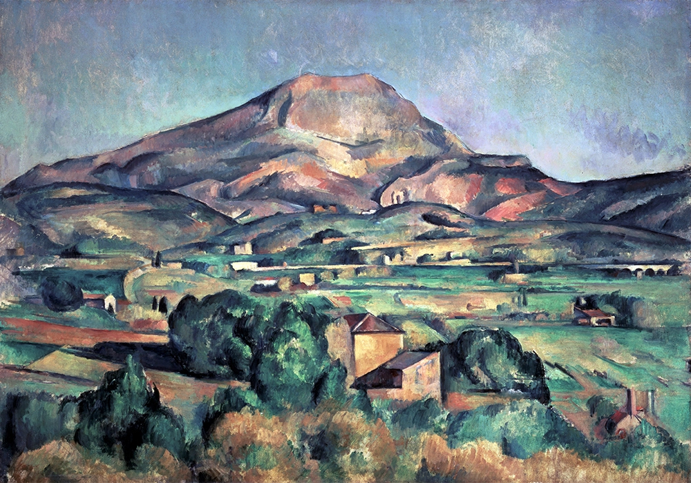 Πινακας σε καμβά PAUL CEZANNE - LA MONTAGNE SAINTE VICTOIRE