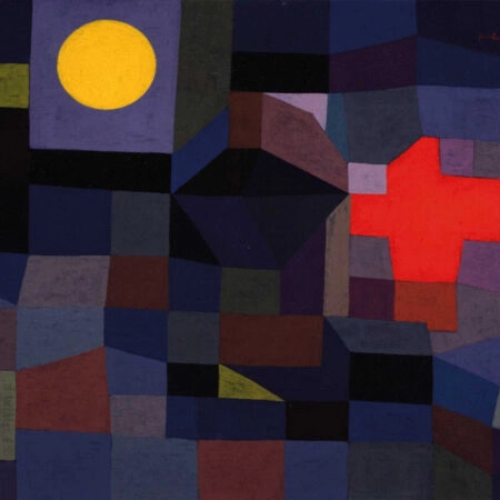 Πινακας σε καμβά PAUL KLEE - FIRE AT FULL MOON - Paul Klee Sticky 6