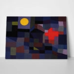 Πινακας σε καμβά PAUL KLEE - FIRE AT FULL MOON