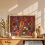 Πινακας σε καμβά PAUL KLEE - THE CASTLE IN THE SUN