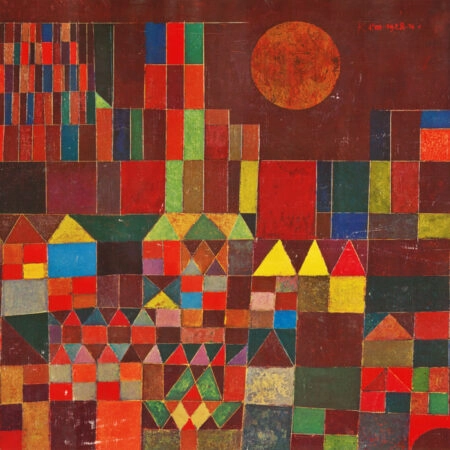Πινακας σε καμβά PAUL KLEE - THE CASTLE IN THE SUN - Paul Klee Sticky 7