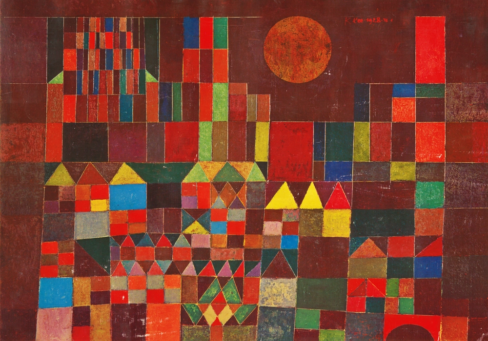 Πινακας σε καμβά PAUL KLEE - THE CASTLE IN THE SUN
