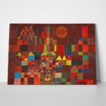 Πινακας σε καμβά PAUL KLEE - THE CASTLE IN THE SUN