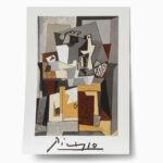 Πόστερ PICASSO - NATURE MORTE A LA PORTE ET A LA CLEF
