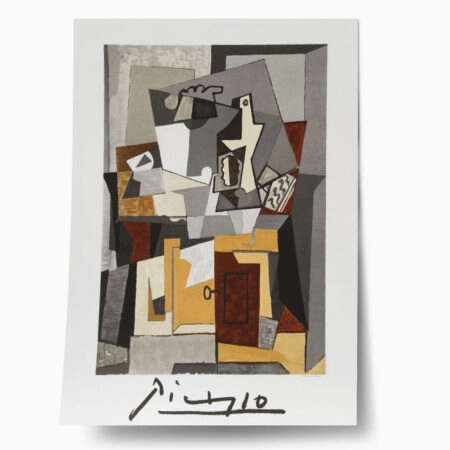 Πόστερ PICASSO - NATURE MORTE A LA PORTE ET A LA CLEF - Διασημοι Ζωγραφοι Sticky 1