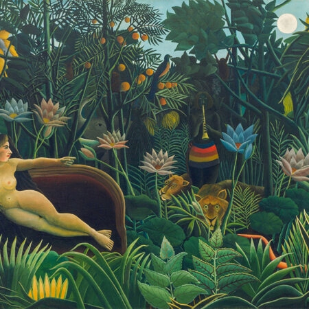 Πινακας σε καμβά HENRI ROUSSEAU - THE DREAM - Αλλοι ζωγραφοι Sticky 7