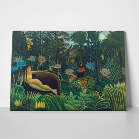 Πινακας σε καμβά HENRI ROUSSEAU - THE DREAM - Αλλοι ζωγραφοι Sticky 2