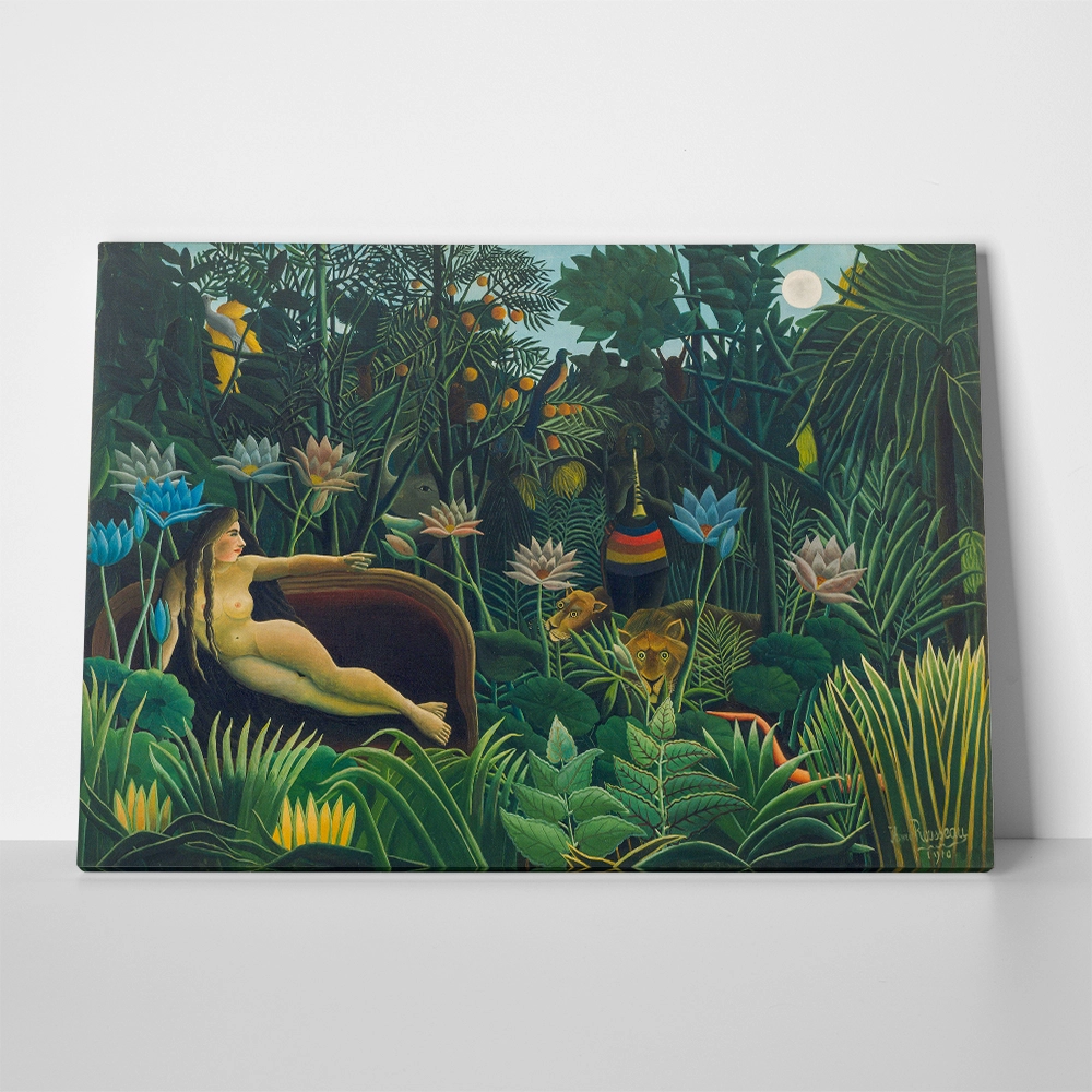 Πινακας σε καμβά HENRI ROUSSEAU - THE DREAM