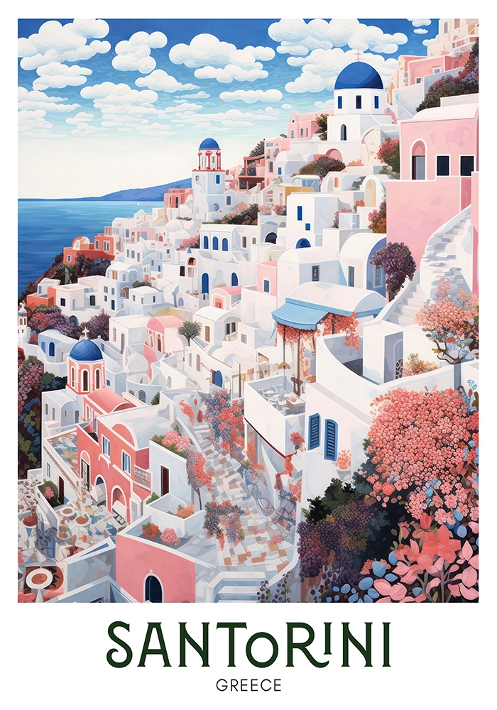 Πόστερ SANTORINI FANTASY