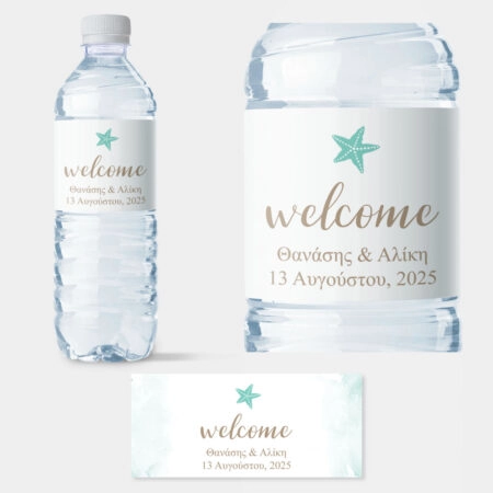 plastic bottle of clear water