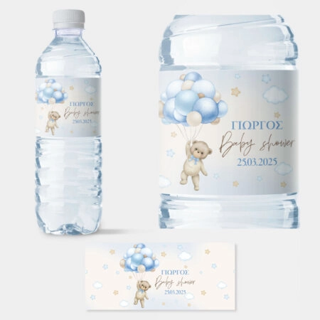 plastic bottle of clear water