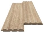 Διακοσμητικό MDF panel τοίχου με 3D πηχακια SONOMA OAK WAVE ST πλατος 11.9cm x υψος 2.75m