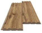 Διακοσμητικό MDF panel τοίχου με 3D πηχακια PECAN 808090 WAVE ST πλατος 11.9cm x υψος 2.75m