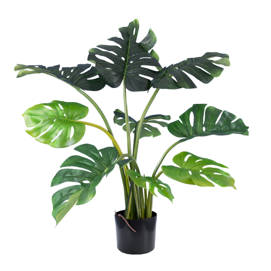 MONSTERA PLANT 20001 - Τεχνητό Διακοσμητικό Φυτό Μονστέρα Υ85cm