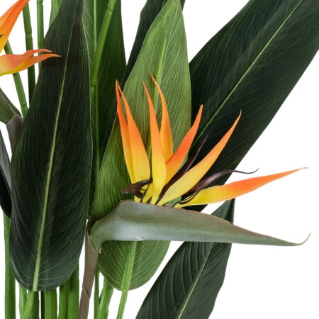 STRELITZIA REGINAE 20032 Τεχνητό Διακοσμητικό Φυτό Στρελίτσια - Πουλί του Παραδείσου Υ140cm - Τεχνητες Στρελιτσιες (Πουλι παραδεισου) Sticky 2