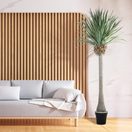 BEAUCARNEA PALM TREE 20048 Τεχνητό Διακοσμητικό Φυτό Κυρτόφυλλος Μπουκαρνέα Υ250cm - Τεχνητοι Φοινικες Sticky 5